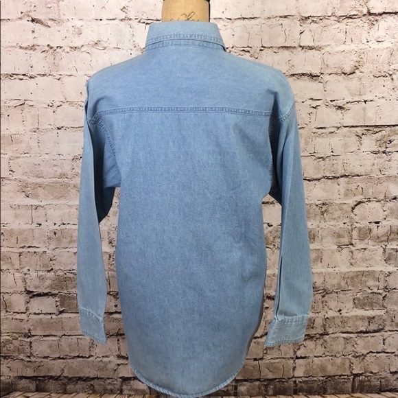 Blue Mountain Embroidered Denim w/ Hearts Sz S - Picture 5 of 15